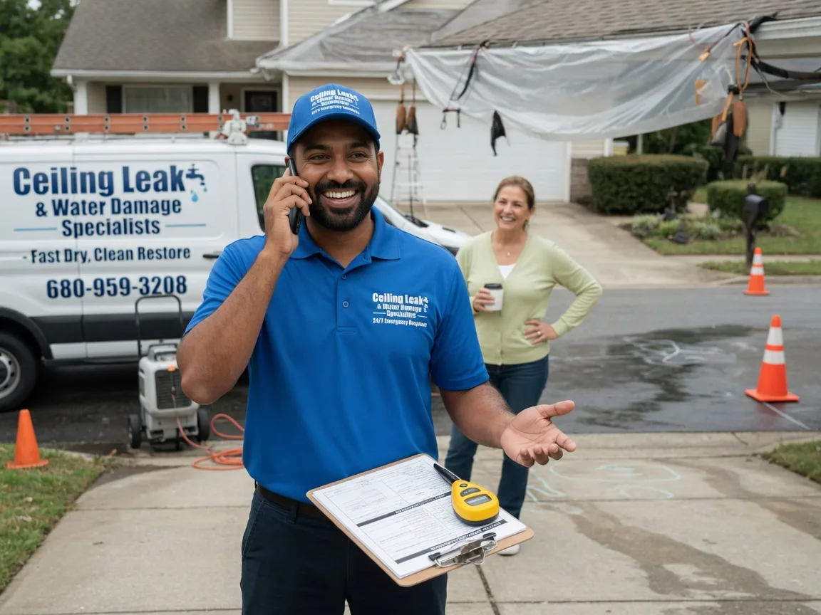 Ceiling Leak Cleanup Riverside, UT FAQs